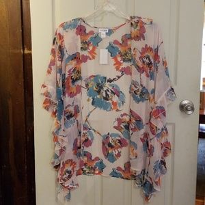 NWT Motherhood Open Front Kimono
